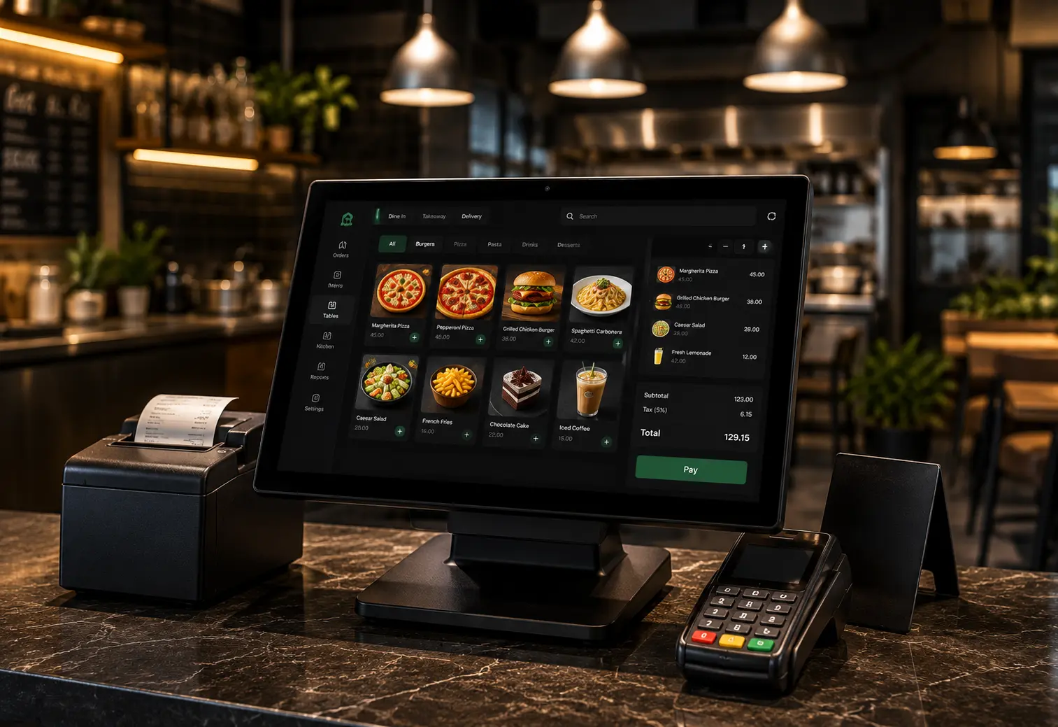 Restaurant POS project preview