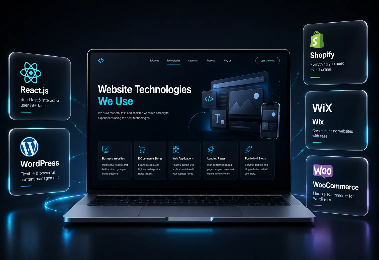 Modern Web Solutions project preview